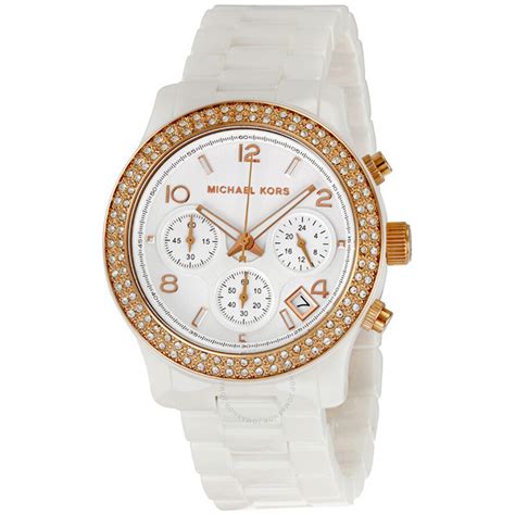 michael kors watch white for women|Michael Kors white watches.